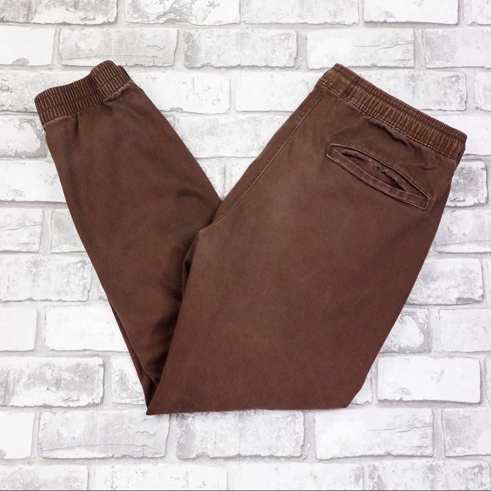 Brown Bluenotes Chino Joggers